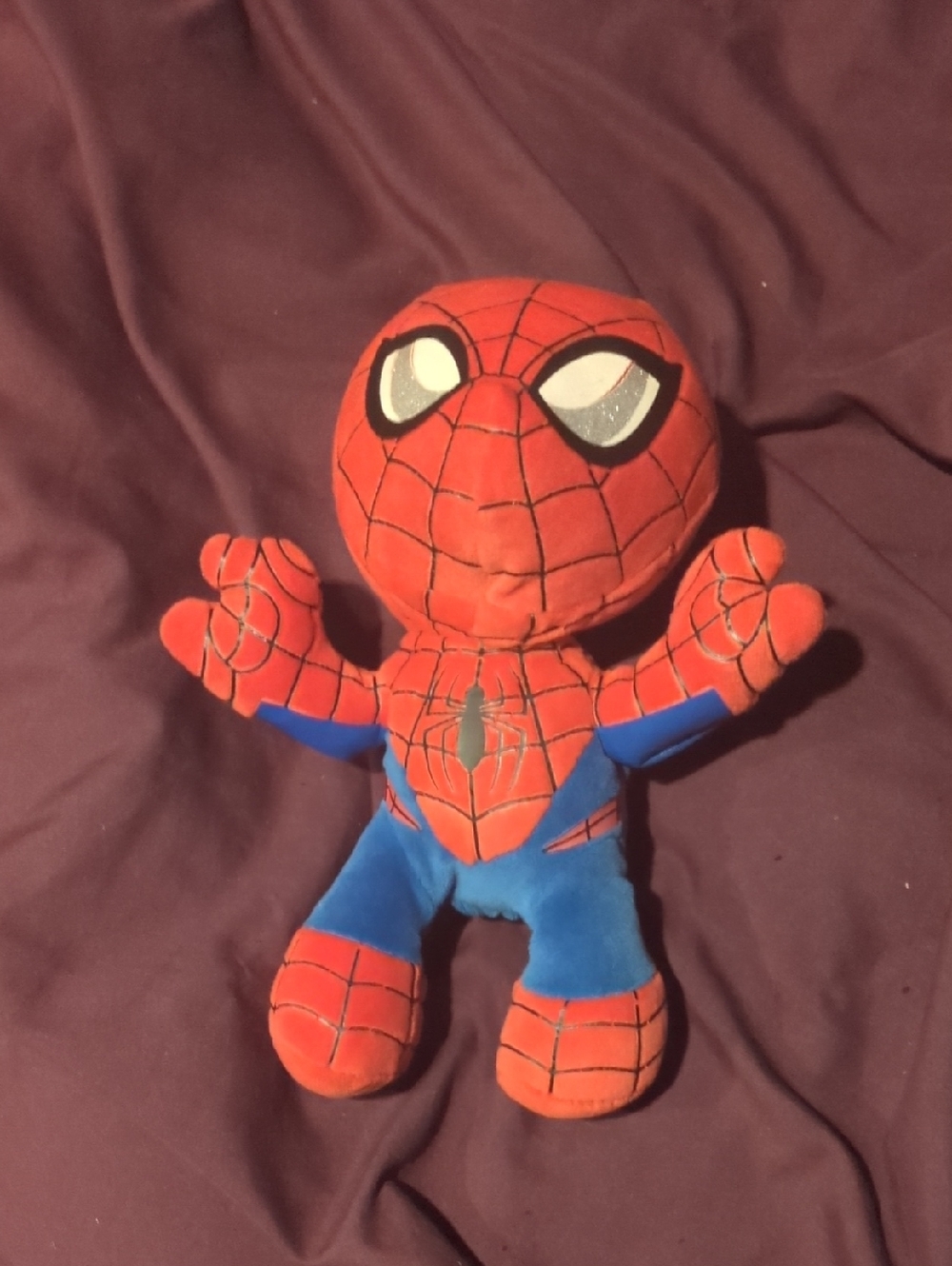 Marvel Spider-Man Plush in Red and Blue - Soft Cuddly Hero